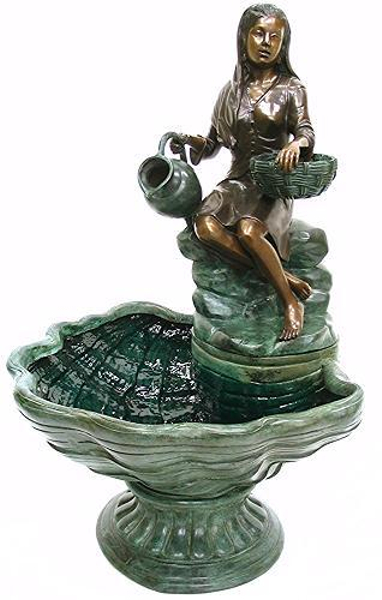  Garden Fountain, Bronze Fountain with Statuary